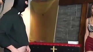 Satan emo girls kick his balls
