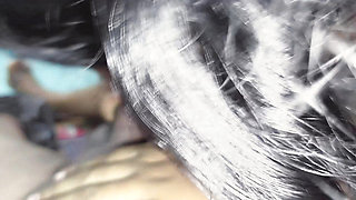 DESI STEPMOM AND I SHARE A BED AND SHE ENDS UP SUCKING MY COCK