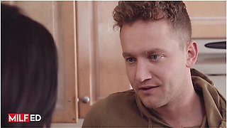 Brunette Milf India Summer Pulls Van Wylde Into The Bedroom And Rips Off Her Pants