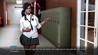 Timestamps: Lost Love #02 - Nerdy College Girl With Glasses Loves To Flash Her Tight Pussy