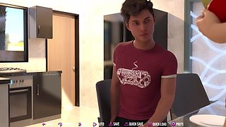 College Kings 45 - Alex Fucking His Teacher Ms.rose in the Kitchen