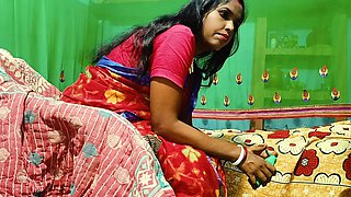 Village Aunty Fucking and Blowjob by Her Step Son with Audio