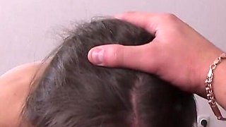 Extreme deep throat fucking by monster cock