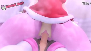 Futa Rouge Gets Fucked Hard by Amy - Blowjob & Creampie Action