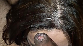 Wife sucks crazy uncircumcised dick