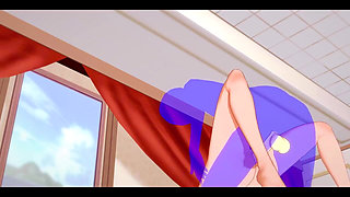 My Hero Academia Hentai - Uraraka Handjob and Fucked - Japanese Asian Manga Anime Film Game Porn