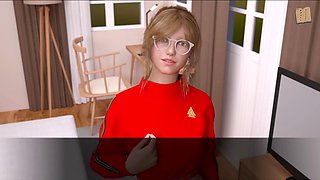 Steamy tales of a newbie gamer with voluptuous redhead and big tits