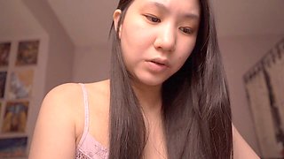 Asmr, inexperienced, cute asian girl