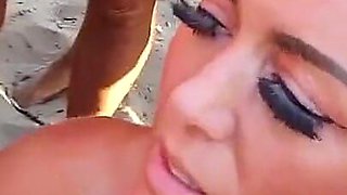 Nudist Beach Gang Fuck Bukkake Orgy