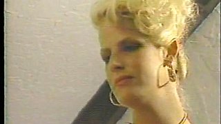 6ft -3 Tall blonde having anal sex - Vintage