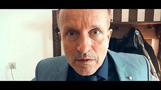 Daddy4k. dark haired escort cheats on her boyfriend in the next room with his daddy