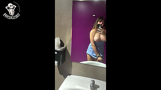 Horny Spanish Girl Gives Me a Blowjob at the Movies and I Cum on Her Popcorn