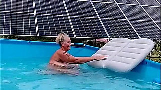 Hot Housewife Lukerya in the Pool