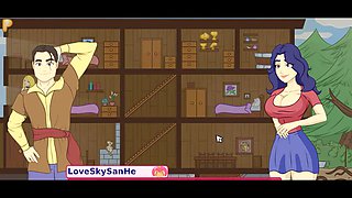Giant ass pumpkin sex with Loveskysan69real in this wild anime fantasy