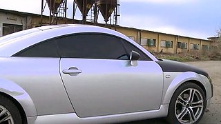 Mexicana blowjob with her big boobs