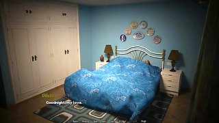 Perfect Housewife Cuckold Husband Had Two Cumshots In A Row Watching His Wife With Old Man In The Guest Room Episode 19