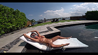 Trying to Impress My Neighbours by Tanning Naked