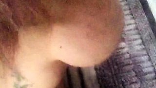 Big boobs milf masturbates with her dildo