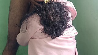 House Maid Enjoying Standing Sex