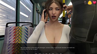 Cartoon fantasy with older and younger lesbians getting wild