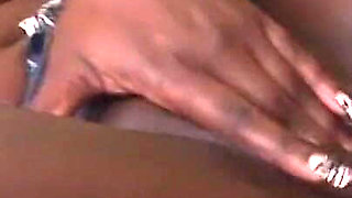 Ebony Babe and Her White Girlfriends Satisfy Their Wet Cunts with Toys and Spank Each Other