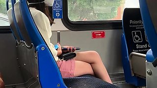 Sexy Legs on the Bus