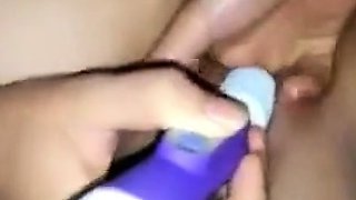 Korean BBW Sub Squirts for Her Two Masters