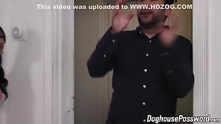 Flirts With Beefy Stepdaddy And Is Rewarded With Creampie - Lulu Chu