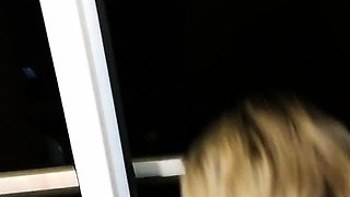 Mom in nylons Sandybigboobs fucks at the window