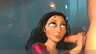 Milfsgiving celebration - Gothel loves it deep by Misskitty2k