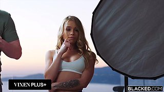 BLACKED Bendy Tight Blonde Alexa Flexy Gets Stretched Out By BBC