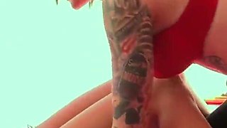 Nikki Hearts and Jessa Rhodes are lesbian teens having fun by the pool