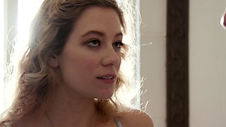 Stepdaddy fucks horny stepdaughter and feeds her his cum