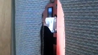 Amateur Glory Hole Blowjob with Big Cock