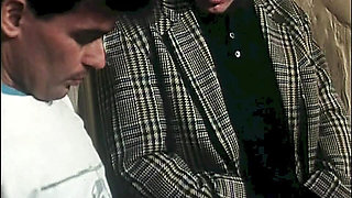 90's College: 3 Way Sex in Gym Locker Room