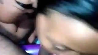 Phillipino sucking a big cock and nice facial