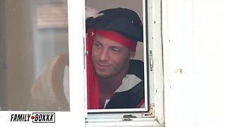 AmateurBoxxx - Hot Step Sister Alina Belle Gets Fucked Hard Doggystyle - Big Tits & Big Booty