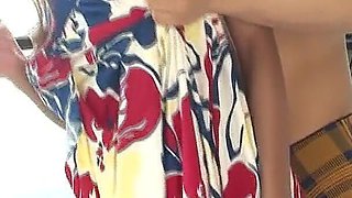 Blonde Japanese Reach Multiple Orgasms While Her Lover Satisfies Her Bush with Toys