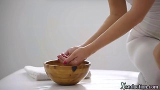 Oiled lez sluts pussylicking each other