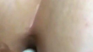 Sexy BBW Stepmom Sucks Cock and Gets Fucked with Vibrator in Ass