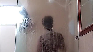 The Saying Is Do Not Drop the Soap but Ebony Goddess in the Shower Fucking Dropped the Dildo Toy - Mastermeat1