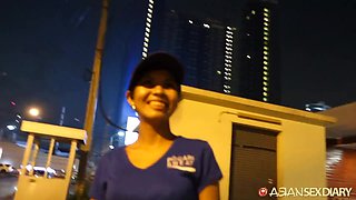 Cute Asian Model's 5-Minute Creampie On Asian Sex Diary