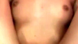 Finding a Gloryhole in the Locker Room Made the Brunette Want Cum in Her Mouth