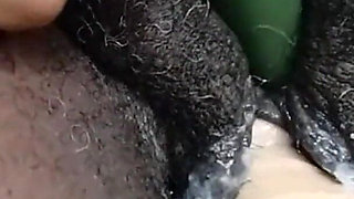 Creaming Fucking My Pussy with Dildo Stimulating My Clit with Vibrator