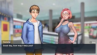 Wild cartoon fantasy featuring sexy undergarments and steamy anime hentai action