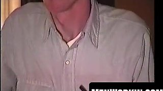 Ultra-kinky lad Tim faps his gherkin wild when solo