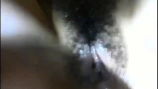 Sexy Latina Shows Off Her Hair on Webcam