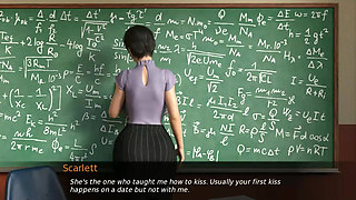 Milf female Teacher fucking Student ( futa ) , 3D anime game player