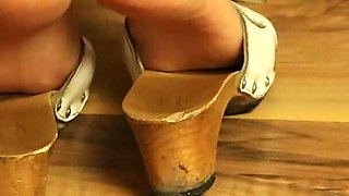 Thin Nylon Tease in Classic Clogs