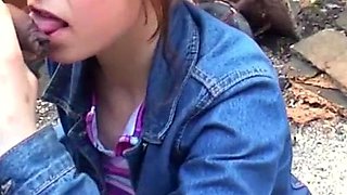 Street Girl sucks an Indian cock